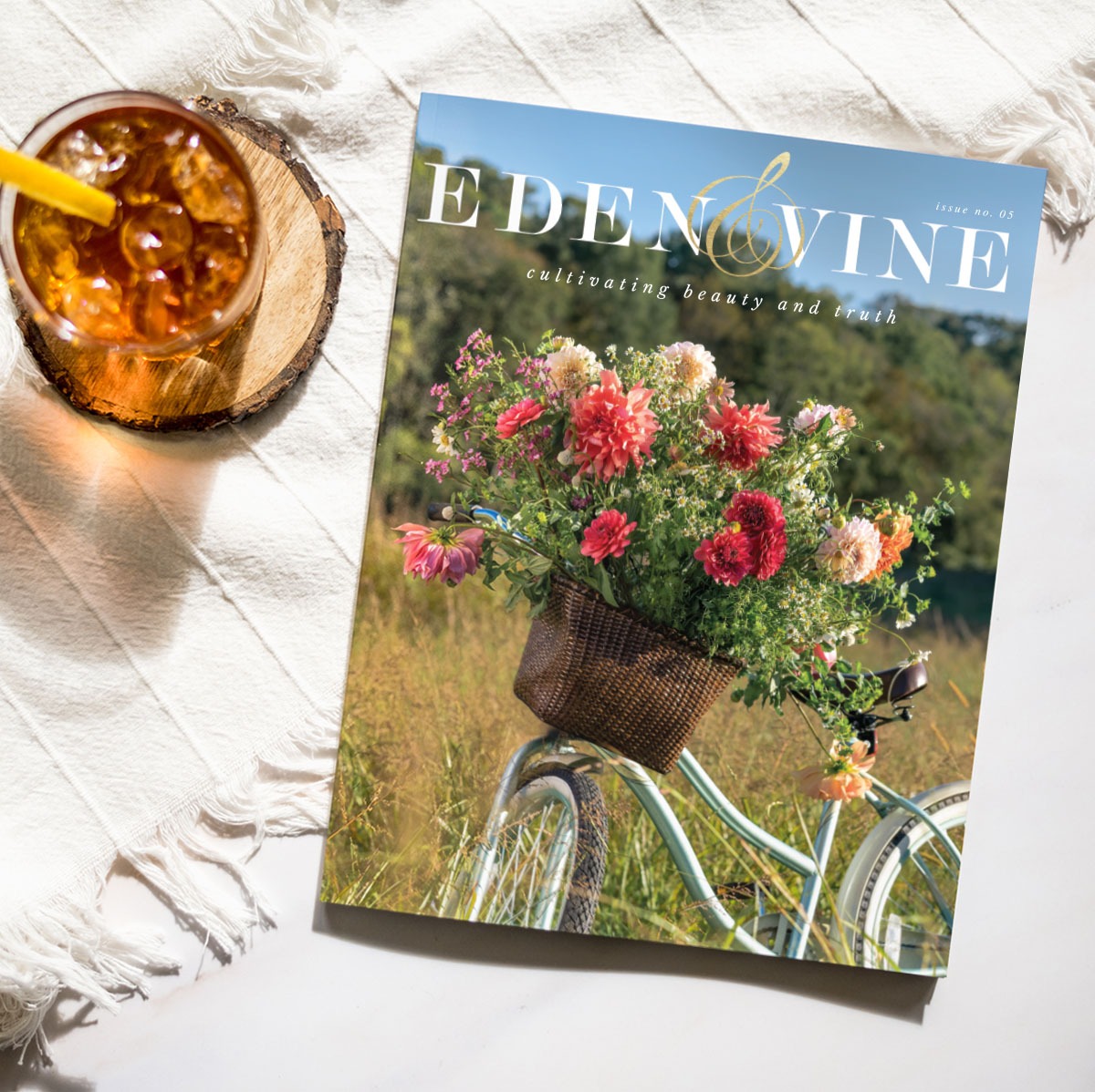 Terrica Joy Smith, Eden & Vine Magazine, inspiration, farmhouse, gardening, lifestyle, Create Your Now, hope, faith, walk by faith, 